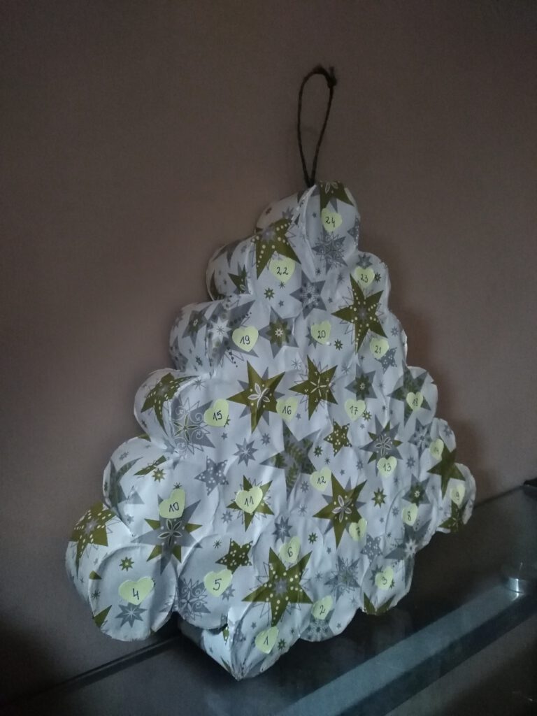Spersonalizowany kalendarz adwentowy